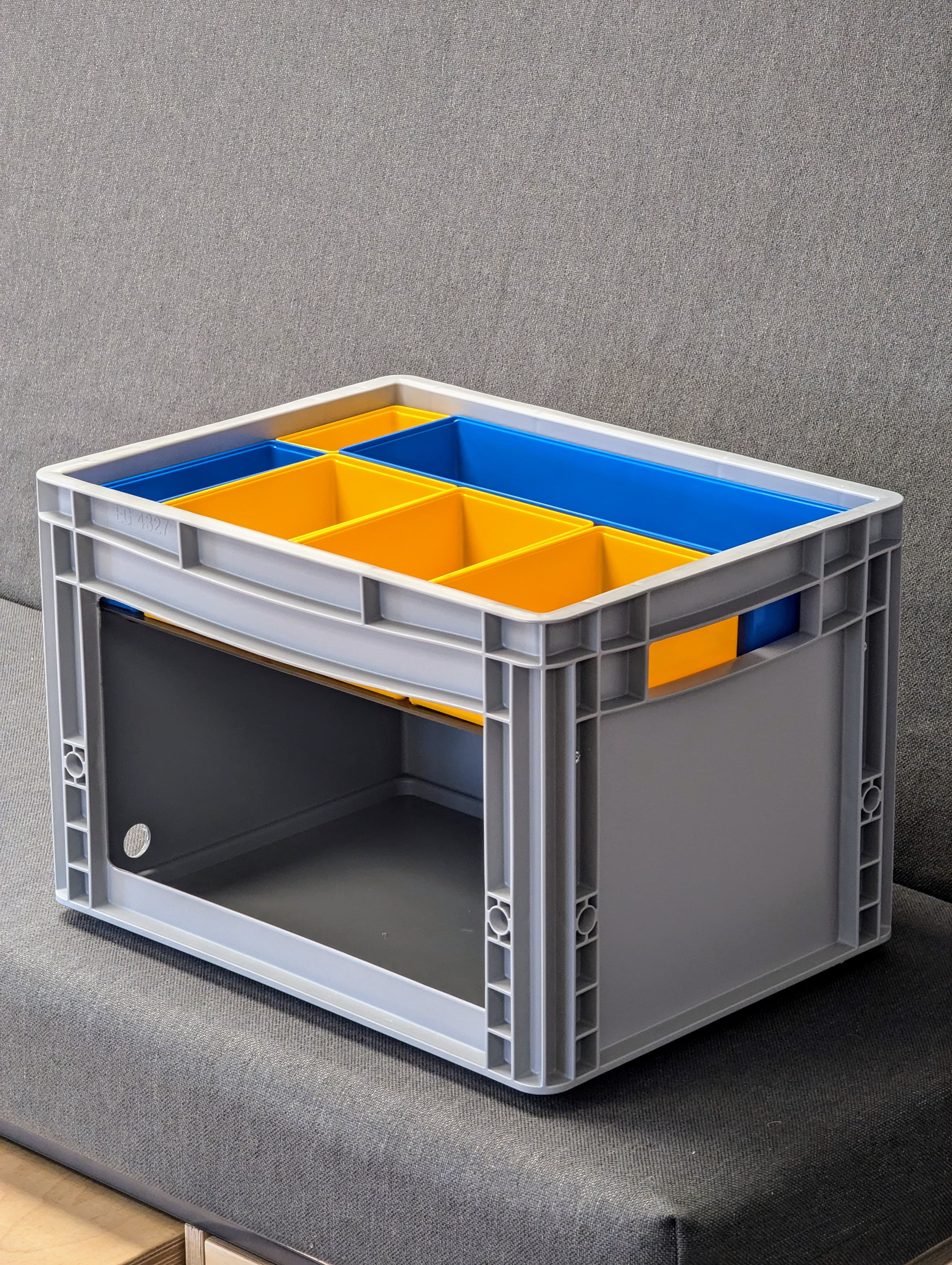 Eurobox mit Unterteilung