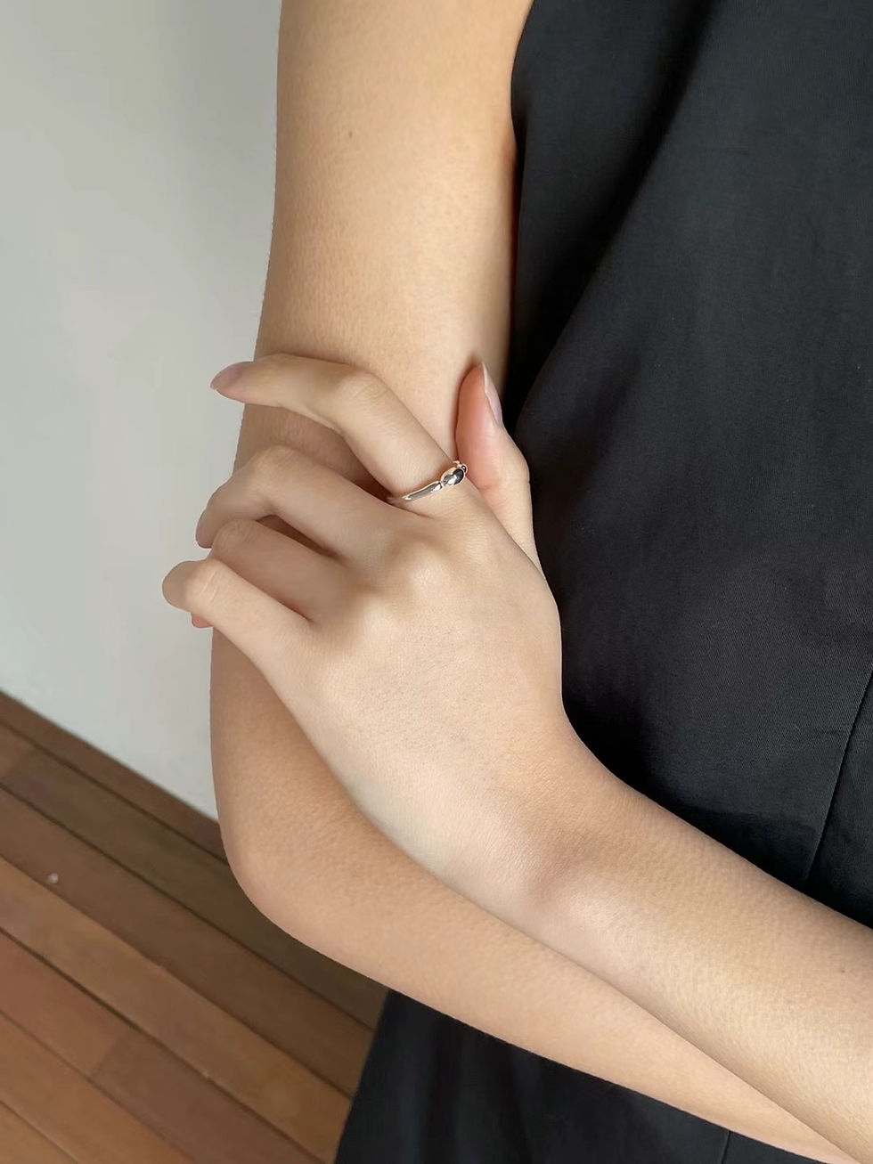 Minimalist Bead Ring