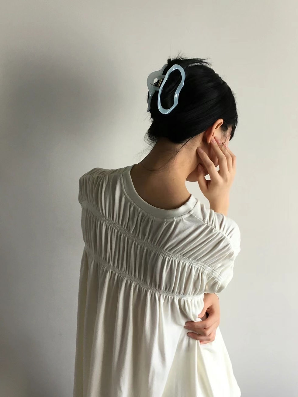 Korean Wave Hair Claw