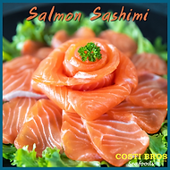 Salmon Sashimi Costi Bros seafoods Roselands