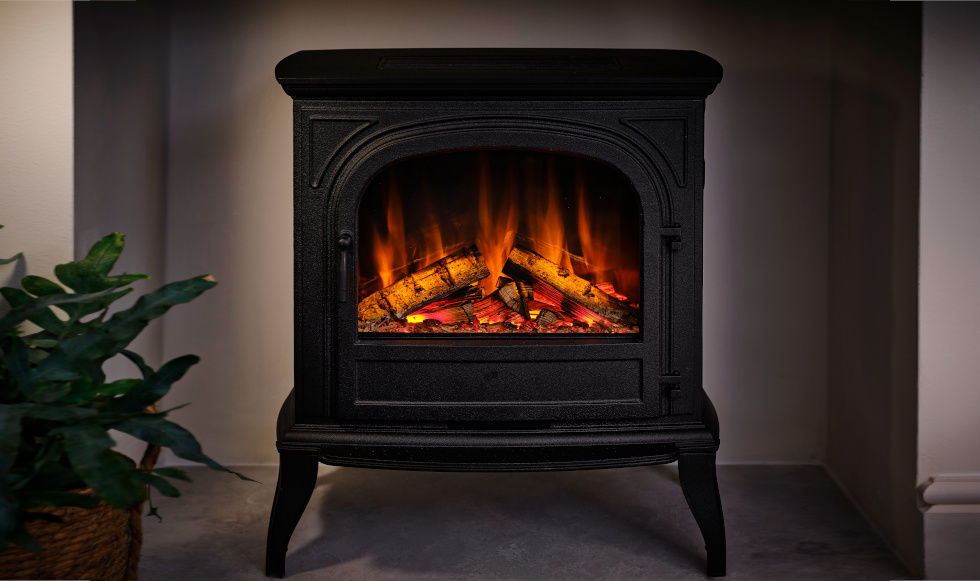 Thumbnail: British Fires Hinton Electric Stove