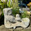 Thumbnail: Concrete Owl Statue/Planter