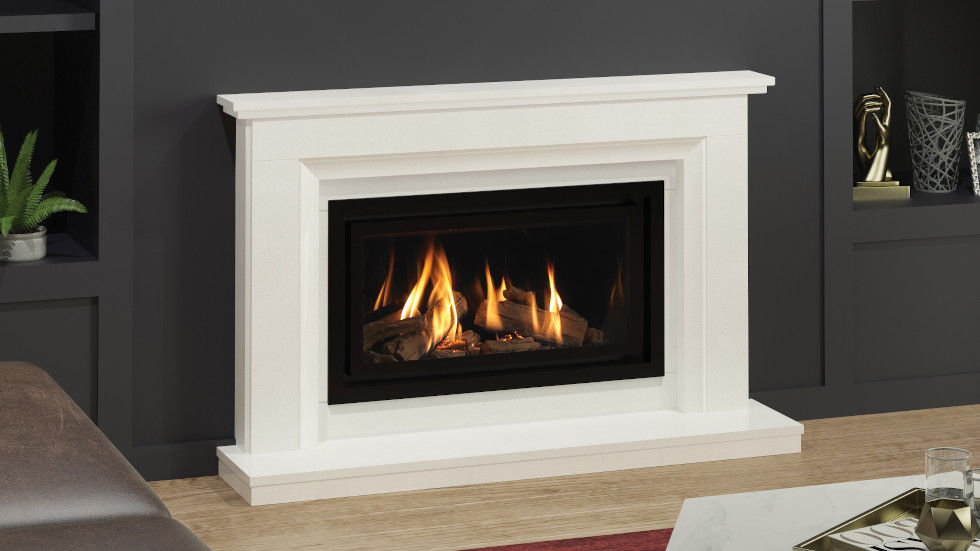 Thumbnail: Elgin & Hall Adele 800CF Gas Fireplace Suite