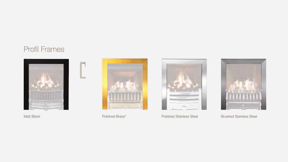 Thumbnail: Gazco Logic Convector Mix & Match Gas Fire