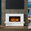 Thumbnail: PRYAM Vardo Electric Fireplace Suite