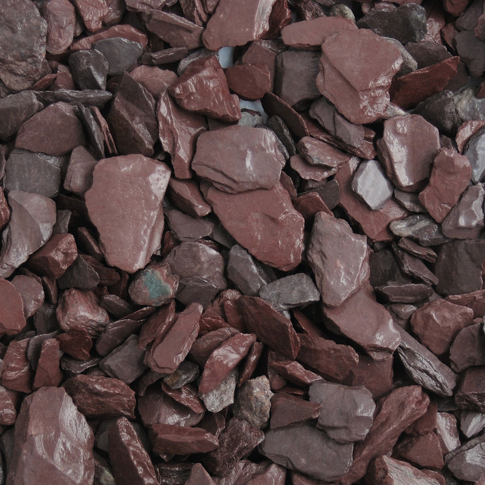 Thumbnail: Plum Slate Chippings 20MM