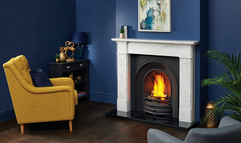 Thumbnail: Capital Silsoe Stone Mantel