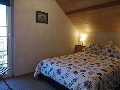 La Bascule - chambre à l'étage