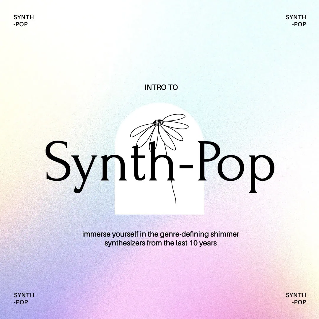 Spotify cover art retro futuristic gradients