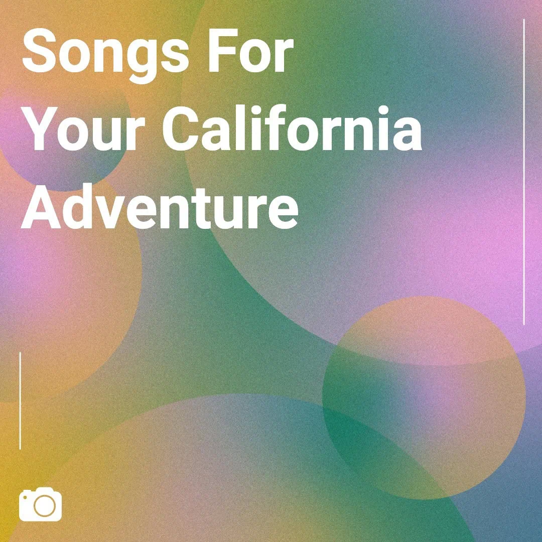 Spotify cover art retro futuristic gradients