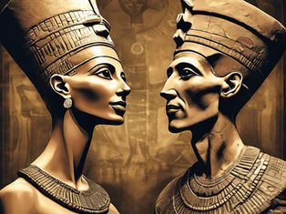 Nefertiti and Akhenaten: The Revolutionary Pharaohs and the Rediscovery of Egypt’s Iconic Queen