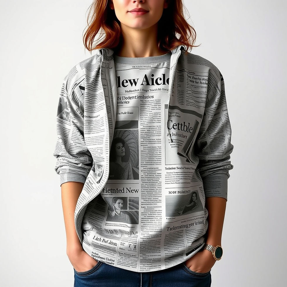 When Fashion Makes Headlines: Why the Newspaper Print Refuges to Disappear.