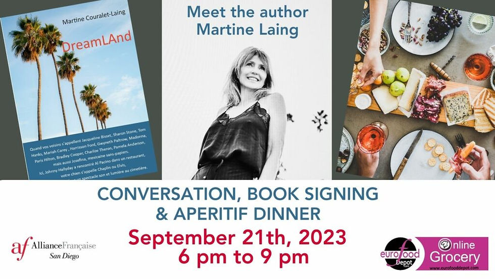 Martine Laing Book Signing DreamLAnd