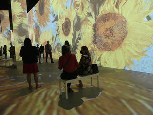 Let Yourself Jump Into Van Gogh’s Paintings at the Lighthouse Las Vegas