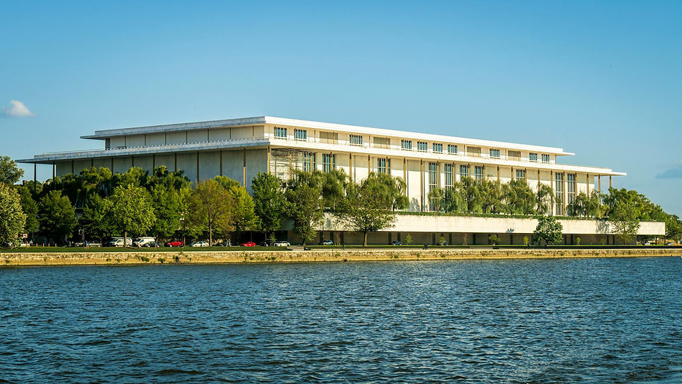 Source: Photo by Mark Stebnicki: https://www.pexels.com/photo/kennedy-center-in-washington-dc-18466741/