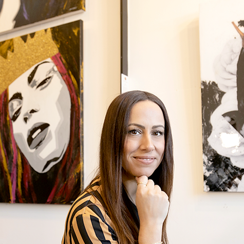 Madonna & Beyoncé concert art director Kathy Lajvardi debuts new art on feminine power in Lagun