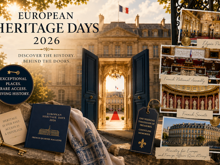 European Heritage Days 2026: The Secret Weekend When France Opens Its Palaces, Ministries and Hidden Treasures