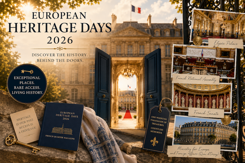 European Heritage Days 2026: The Secret Weekend When France Opens Its Palaces, Ministries and Hidden Treasures