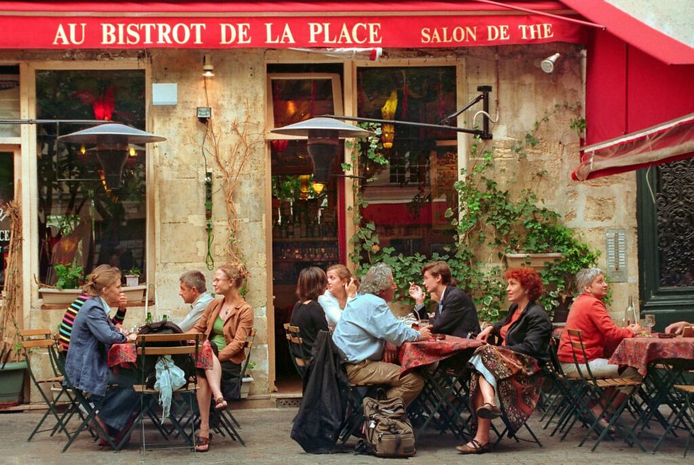 Photo by David Henry: https://www.pexels.com/photo/people-sitting-outside-the-bistro-while-having-conversation-9989916/