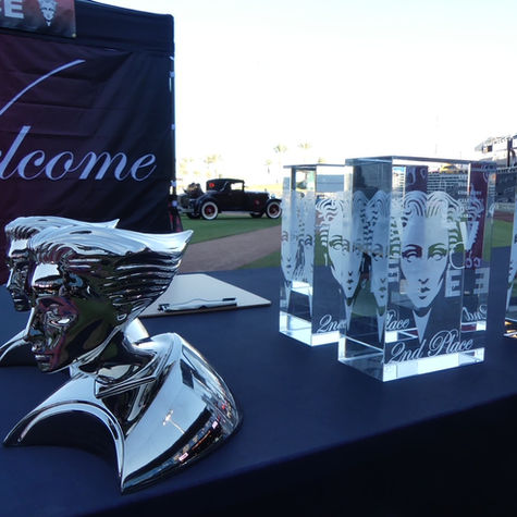 With Stuart Sobek and friends & supporters at Concours dāAvant at the Shelby Heritage Center an