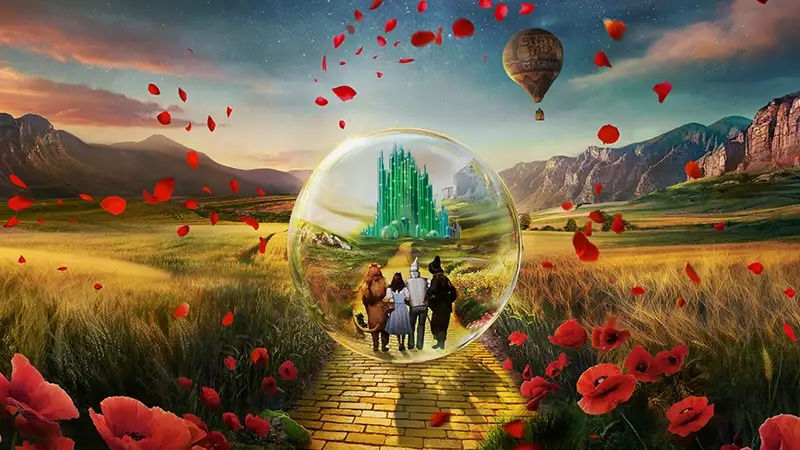 Wizard of Oz. Photo and Website: https://www.thesphere.com/shows/wizard-of-oz-experience
