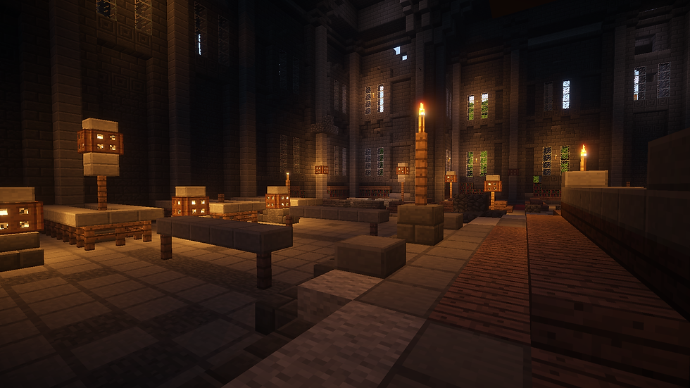 Minecraft Castle Hall
