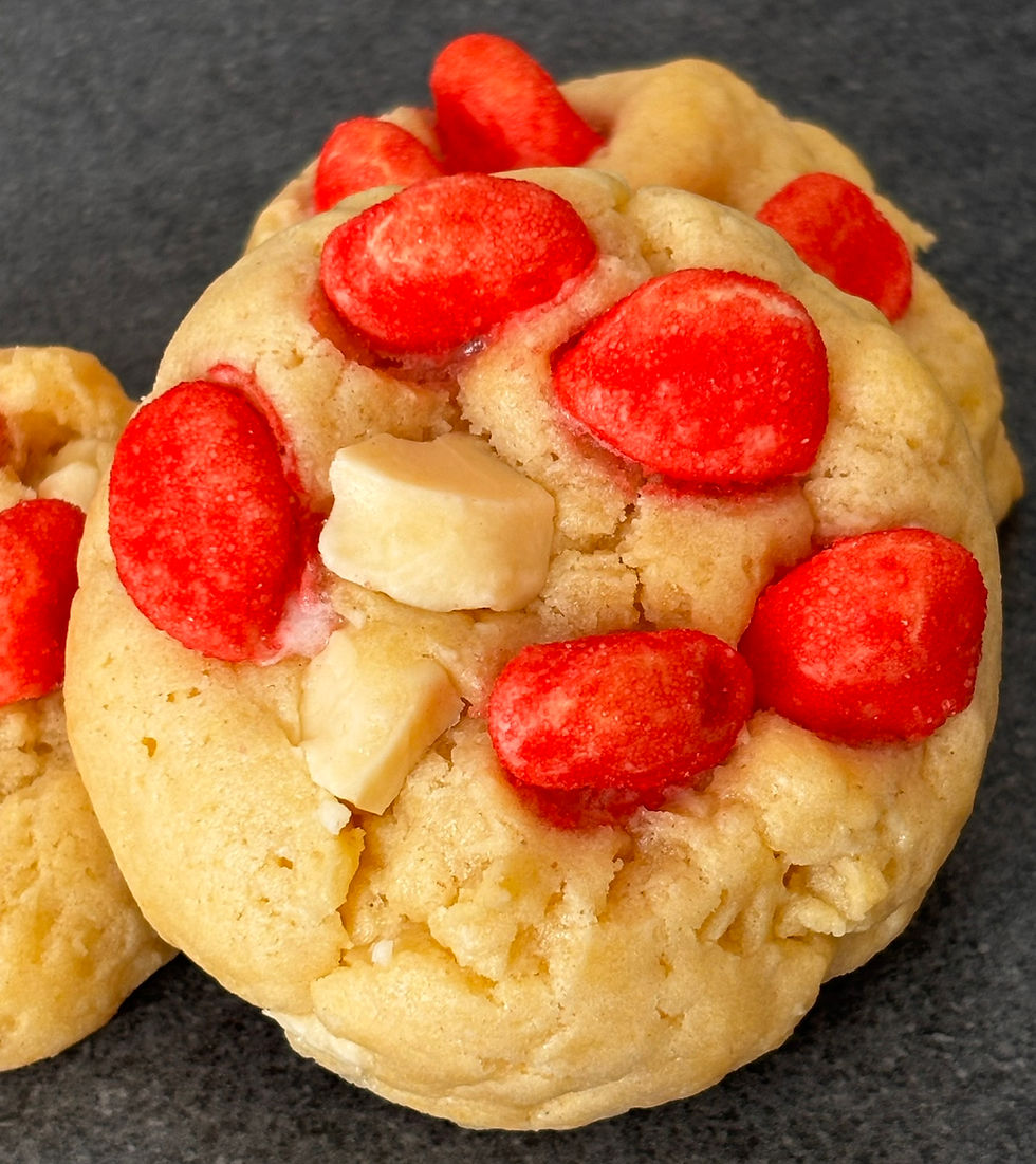 Miniature : Cookie chocolat blanc & fraises Tagada®