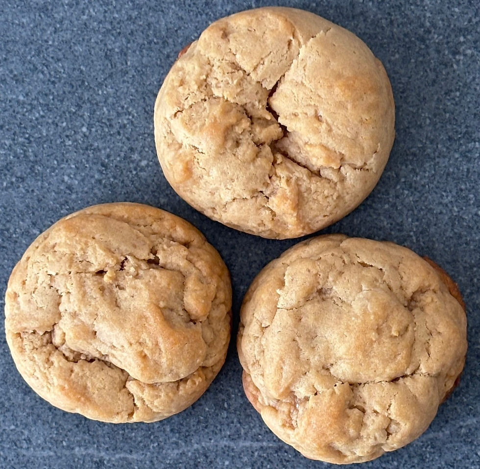 Miniature : Cookie au caramel beurre salé