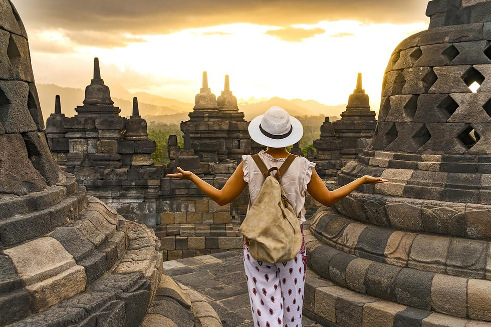 About an hour's drive from Yogyakarta's city centre, Borobudur is popular with travellers for its stunning architecture, intricate carvings and serene atmosphere. PHOTO: GETTY IMAGES