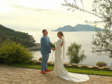 Inside an Airbnb Wedding on the Amalfi Coast 