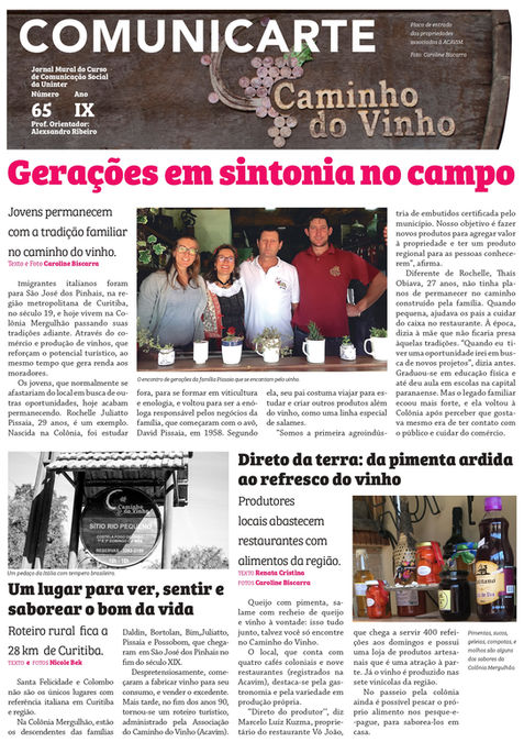 Caminho do Vinho: Uma tradição passada de geração em geração