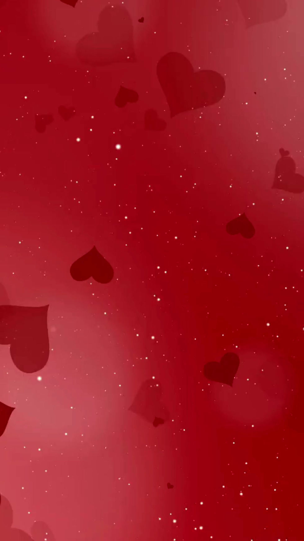 Thumbnail: Stardust Hearts: Dreamy Red Gradient Valentine's Day Card