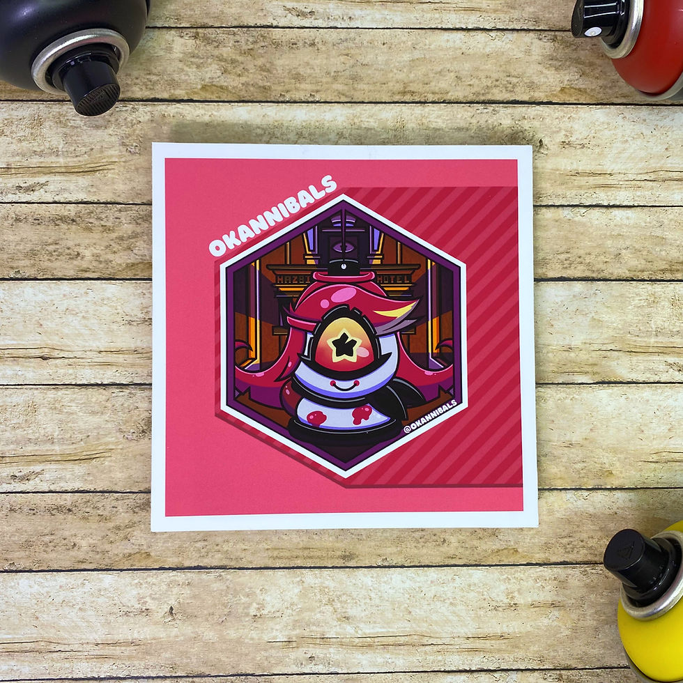 Okannibals @okannibals www.okannibals.com okartmove kaneditionHazbin hotel niffty