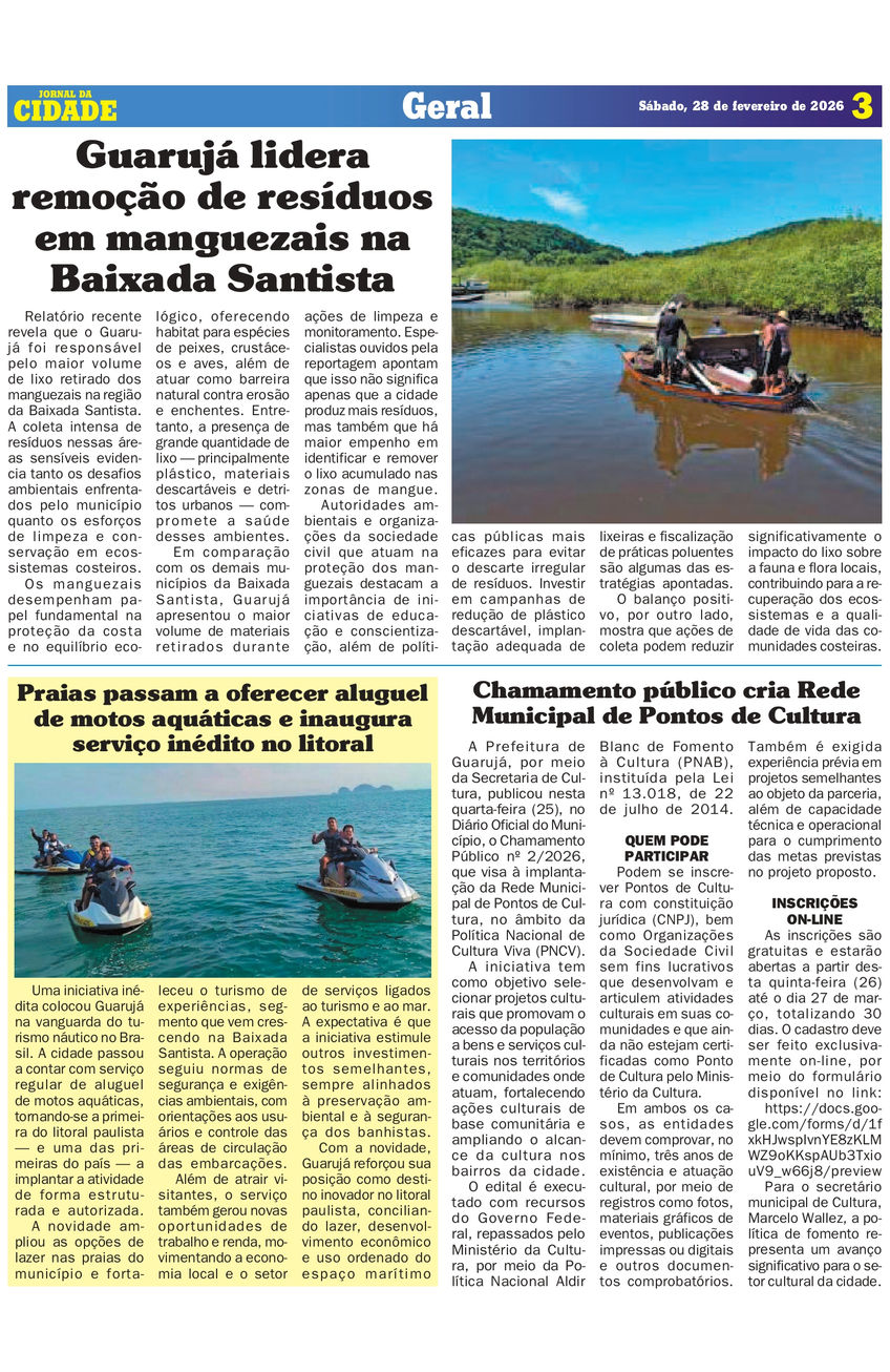 JORNAL DA CIDADE - PÁGINA 3