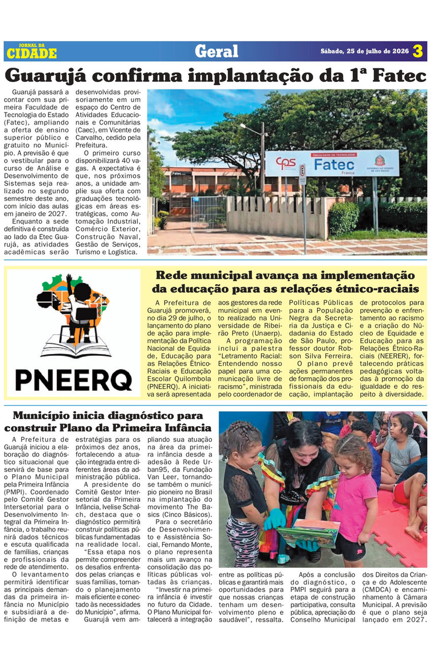 JORNAL DA CIDADE - PÁGINA 3