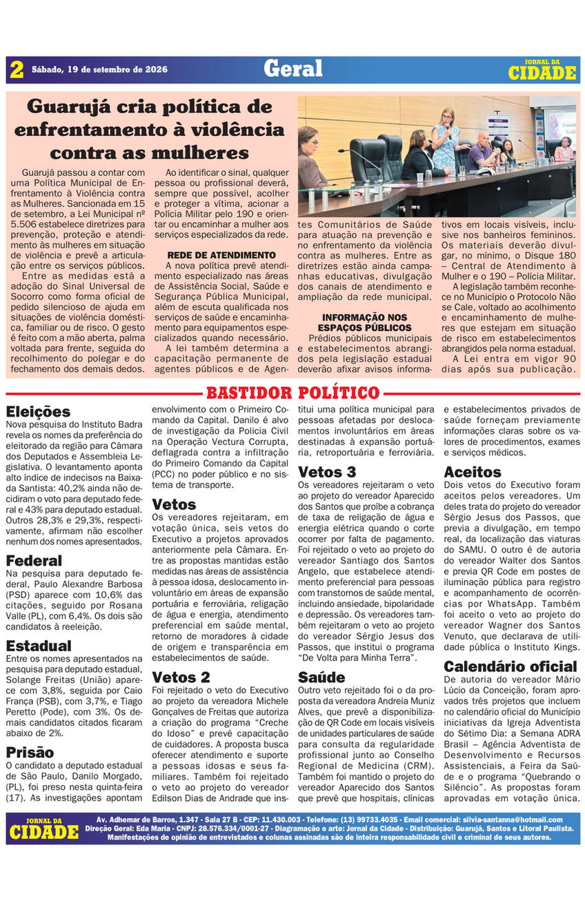 JORNAL DA CIDADE - PÁGINA 2