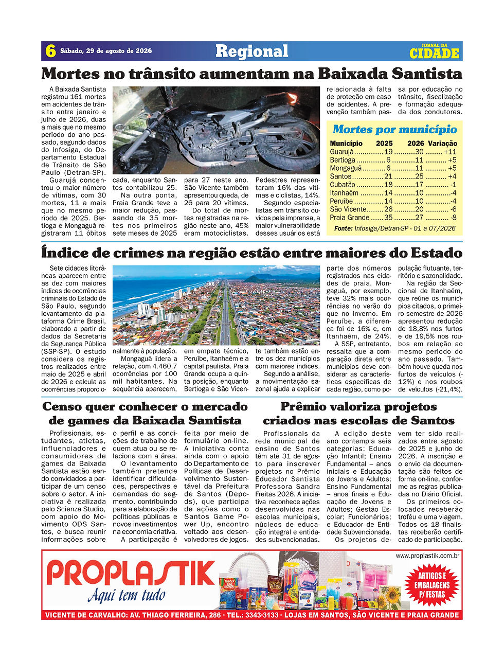 JORNAL DA CIDADE - PÁGINA 6
