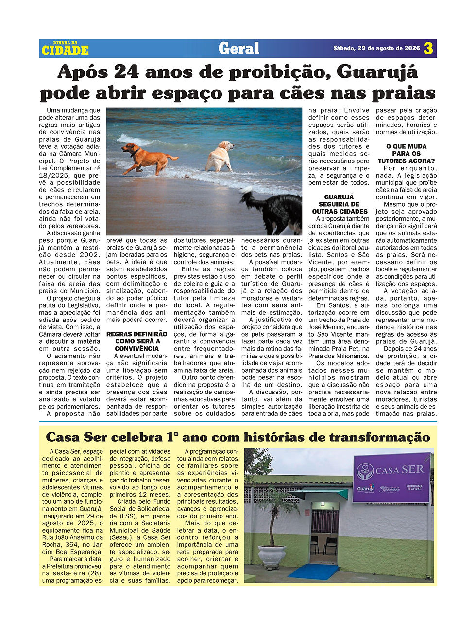 JORNAL DA CIDADE - PÁGINA 3