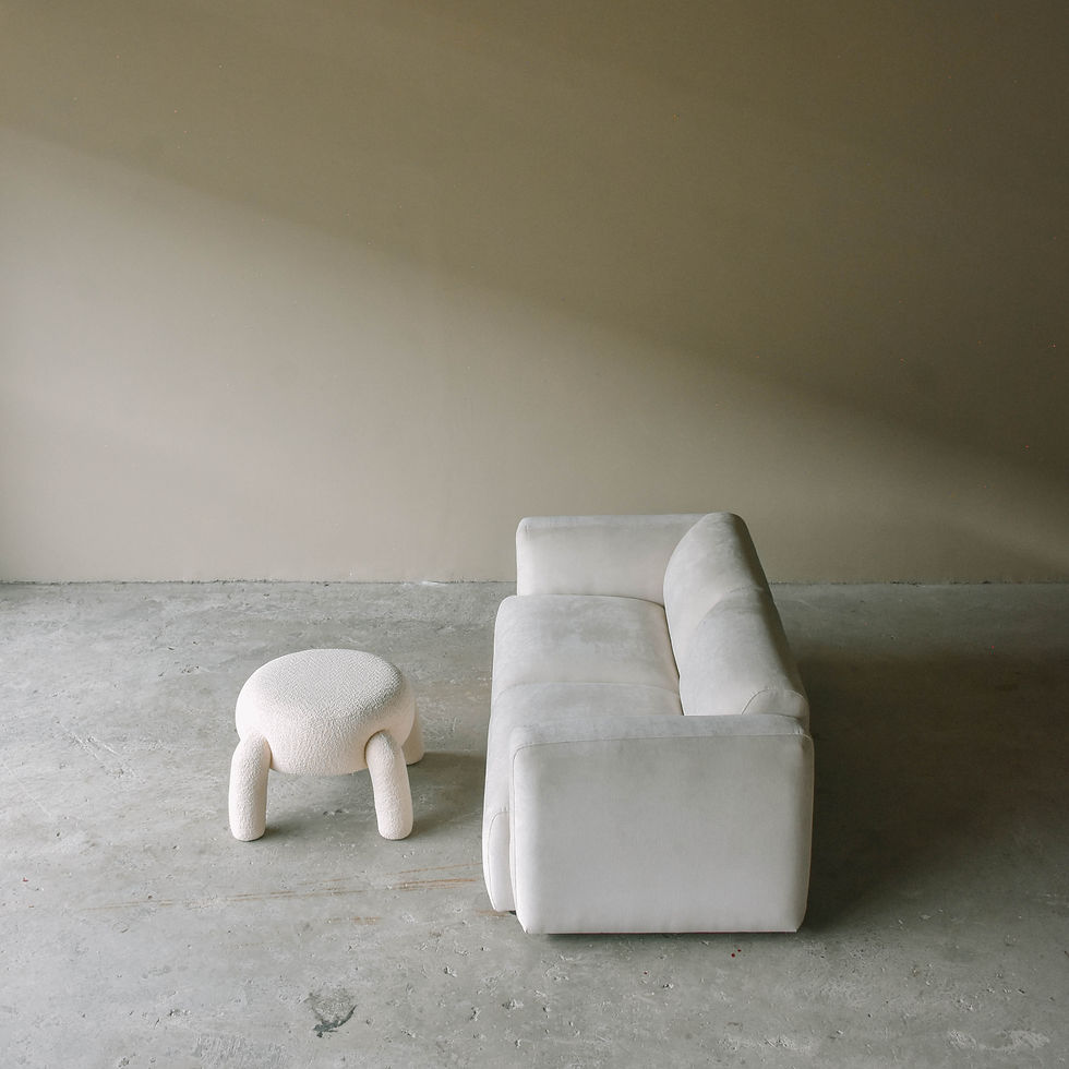 Hình thu nhỏ: SET SOFA SUSHI & OTTOMAN SEA STORY (Standard & Boucle Fabric)