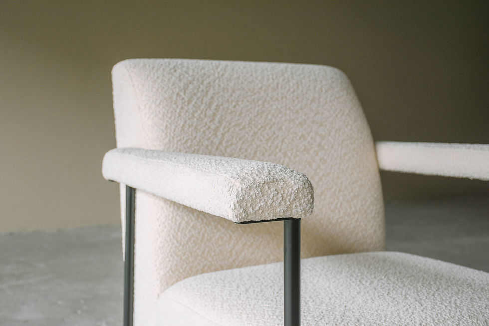 Hình thu nhỏ: ARMCHAIR INNER PEACE (Boucle Fabric)