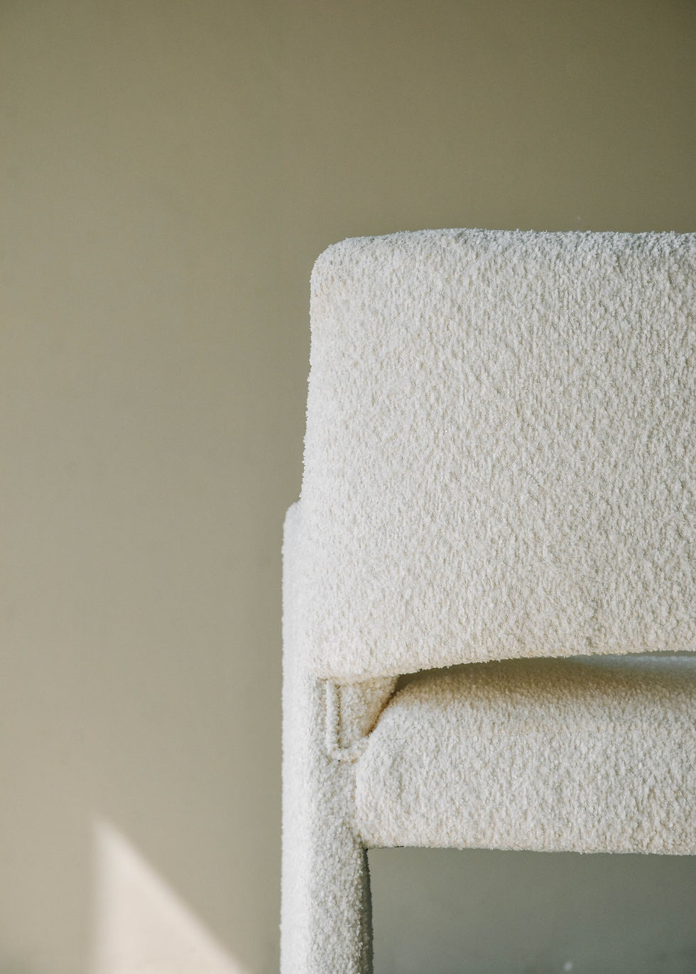 Hình thu nhỏ: DINING CHAIR SALTED CARAMEL LATTE (Boucle Fabric)