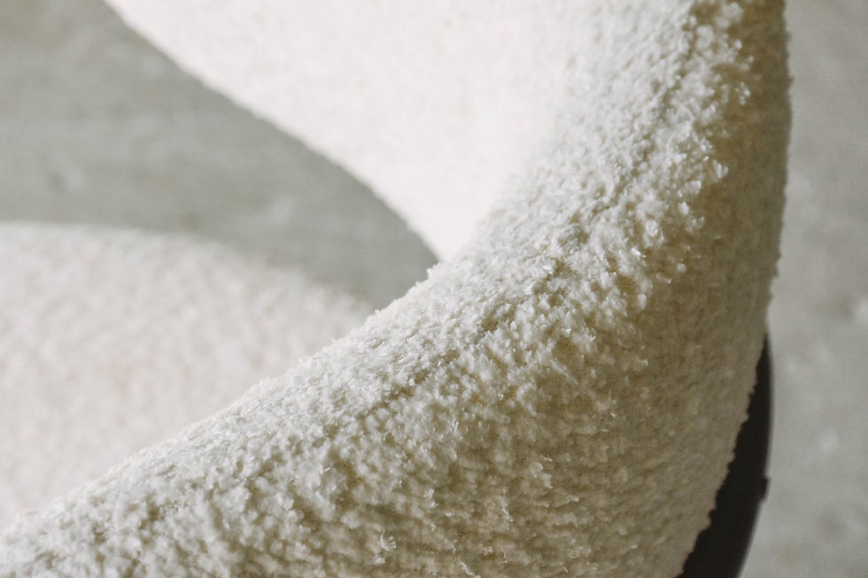 Hình thu nhỏ: DINING CHAIR KIMBAP (Boucle Fabric)