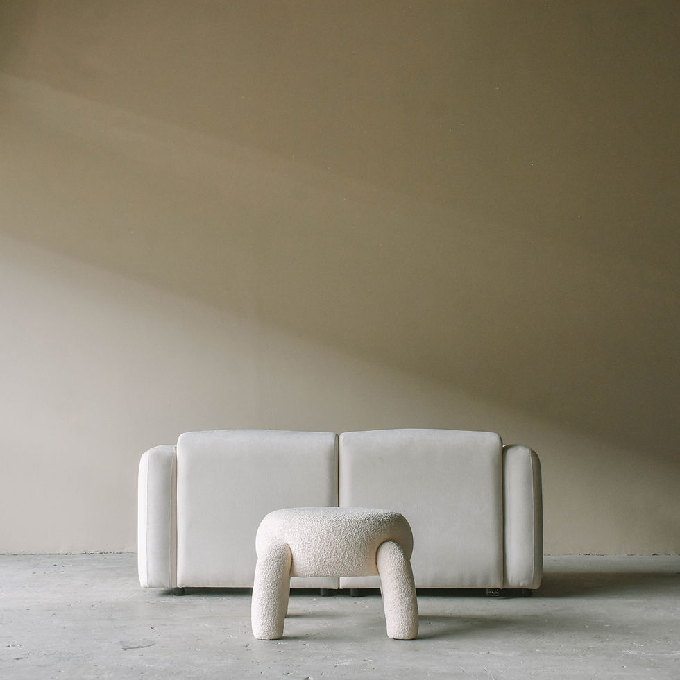 Hình thu nhỏ: SET SOFA SUSHI & OTTOMAN SEA STORY (Standard & Boucle Fabric)