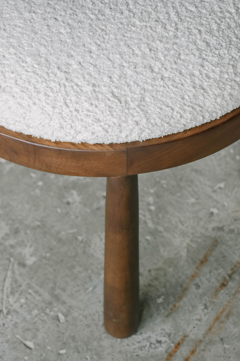 Hình thu nhỏ: DINING CHAIR DONUT (Boucle Fabric)