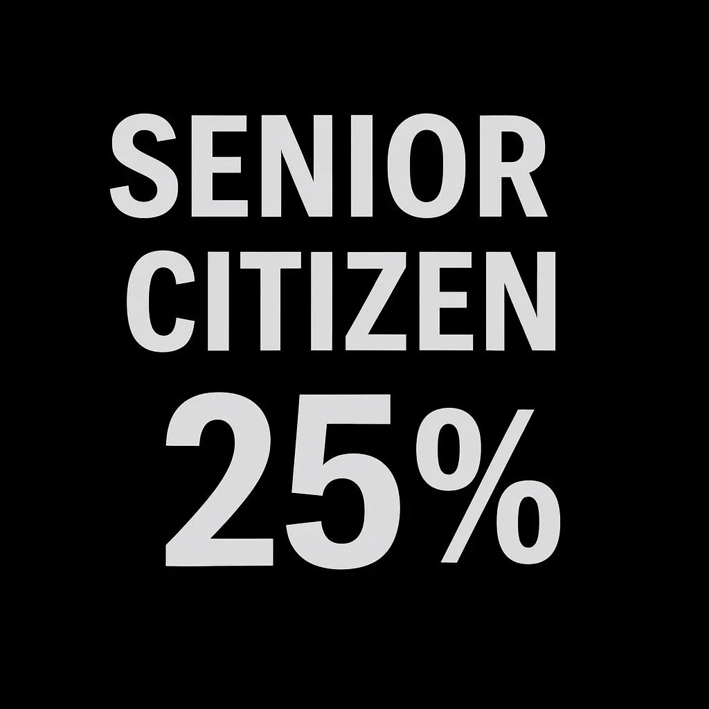 Senior Citizen Discount
