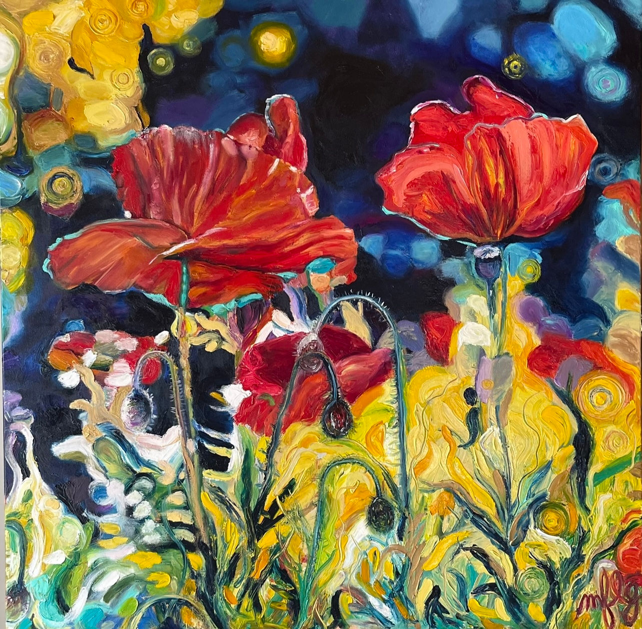 Papaver Rhoeas (Canvas Print)