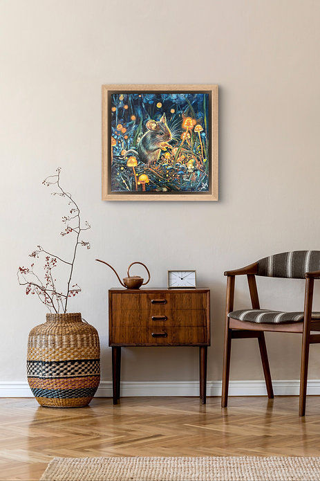 Thumbnail: Fievel 'Bright One' (Canvas Print)