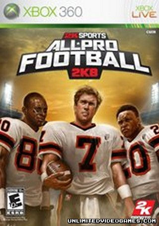 All Pro Football 2K8 -Xbox 360