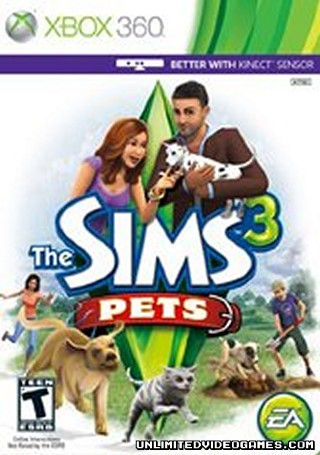 Sims 3: Pets ,The -Xbox 360