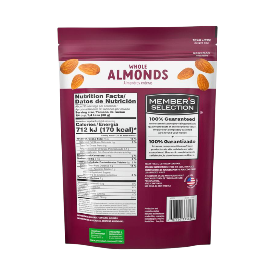 Miniatura: Almendras Enteras 2 lb Members Selection
